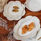 Garland Embossed Ceramic Dinnerware