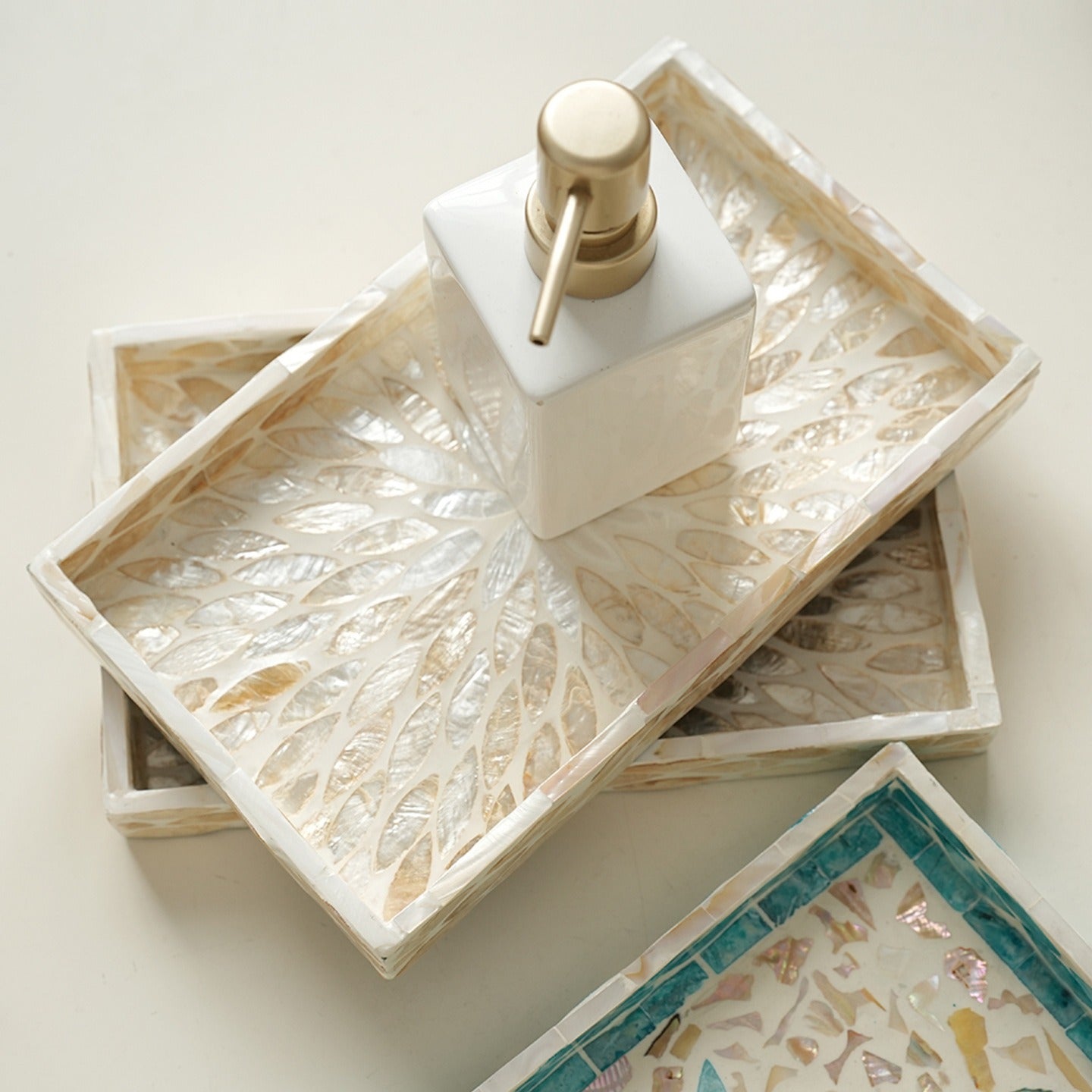Underwater Shell Inlay Tray