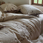 Garden Dawn Linen Cotton Bedding Set