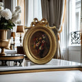 Victorian Bow Oval Photo Frame