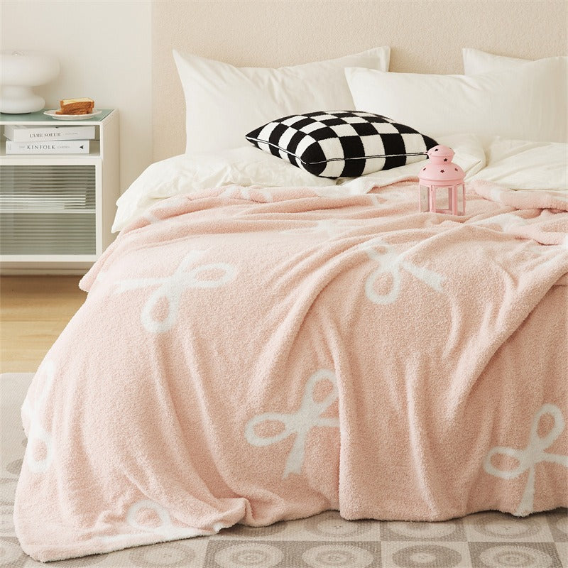 Bow Present Blanket