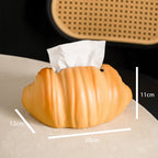 Croissant Tissue Box Decor