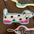 Sausage Pup Party Hanging Hand Towel Set