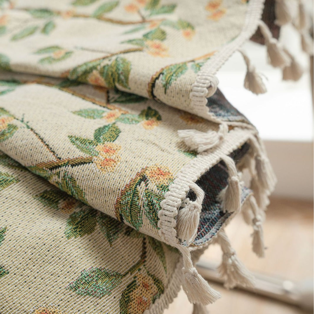 Singing Bird Tassel Curtain - FINAL SALE