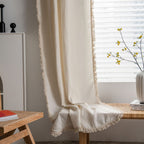 Waffle Tassel Curtain