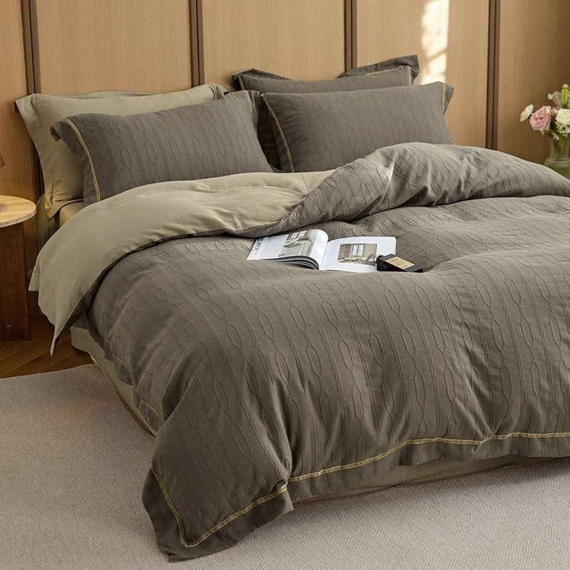 Sand Timber Diary Bedding Set
