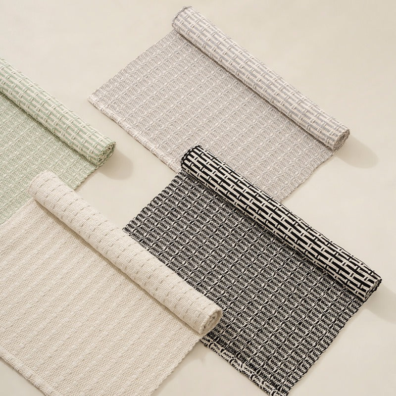 Rustic Weave Bath Mat