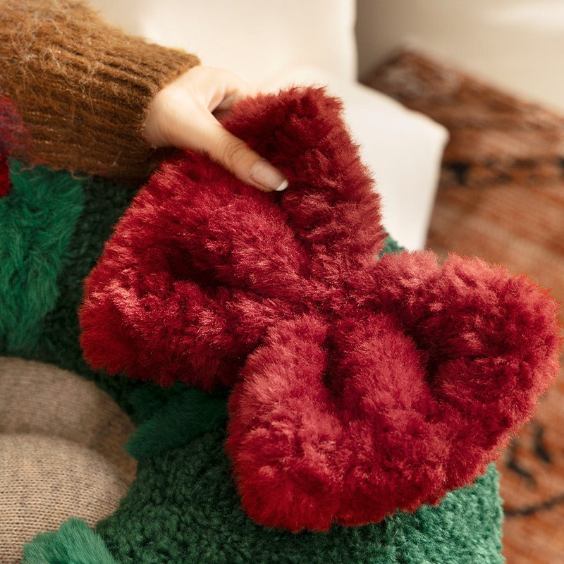 Xmas Wreath Cushion