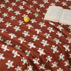 Gingerbread Man Summer Blanket