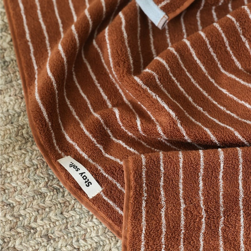 Sunny Hearth Stripe Towel