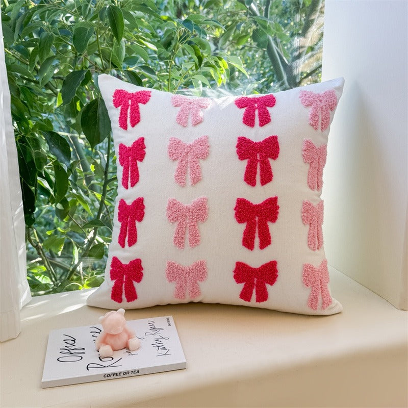 Candy Bow Bunny Plush Cushion