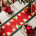 Happy Santa Table Runner