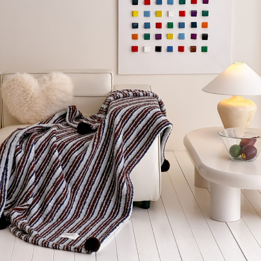 Meiji Mochi Striped Blanket