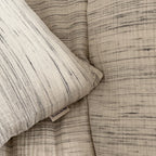 Minimal Sketch Stripe Bedding Set