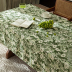 Green Leave Table Cloth