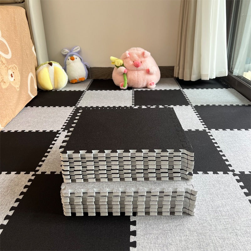 Summer Puzzle Tile Set - Urban Check