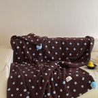 Winter Dessert Polka Dot Blanket
