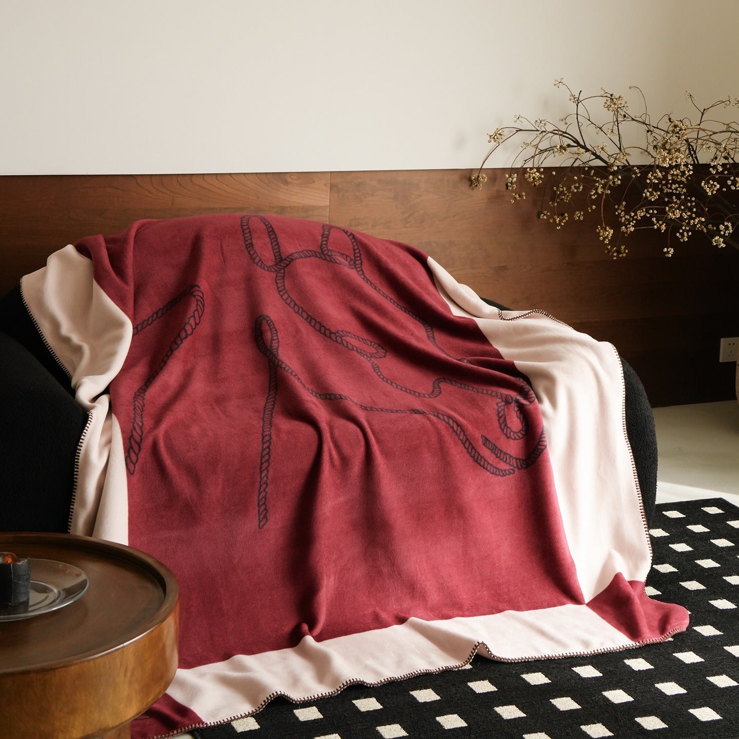 Chained Horse Throw