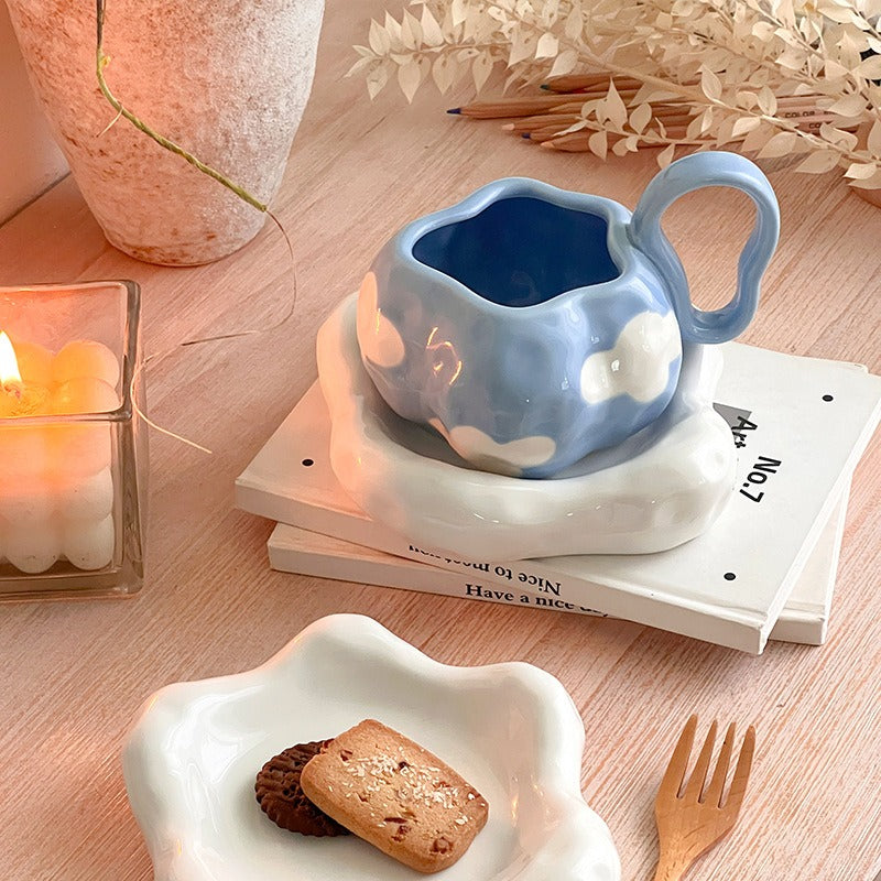 Tea Cloud Dreams Teacup & Pot Set