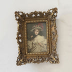 Old World Floral Filigree Frame