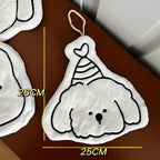 Line Pup Friends Hanging Hand Towel Set