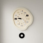 Purr Pulse Wall Clock