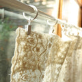Lace Pom Pom Cabinet Curtain