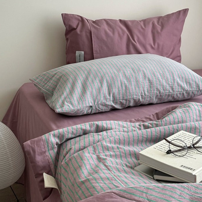 ColourPop Stripe Summer Quilted Blanket