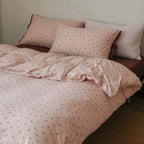 Cherry Ribbon Bedding Set