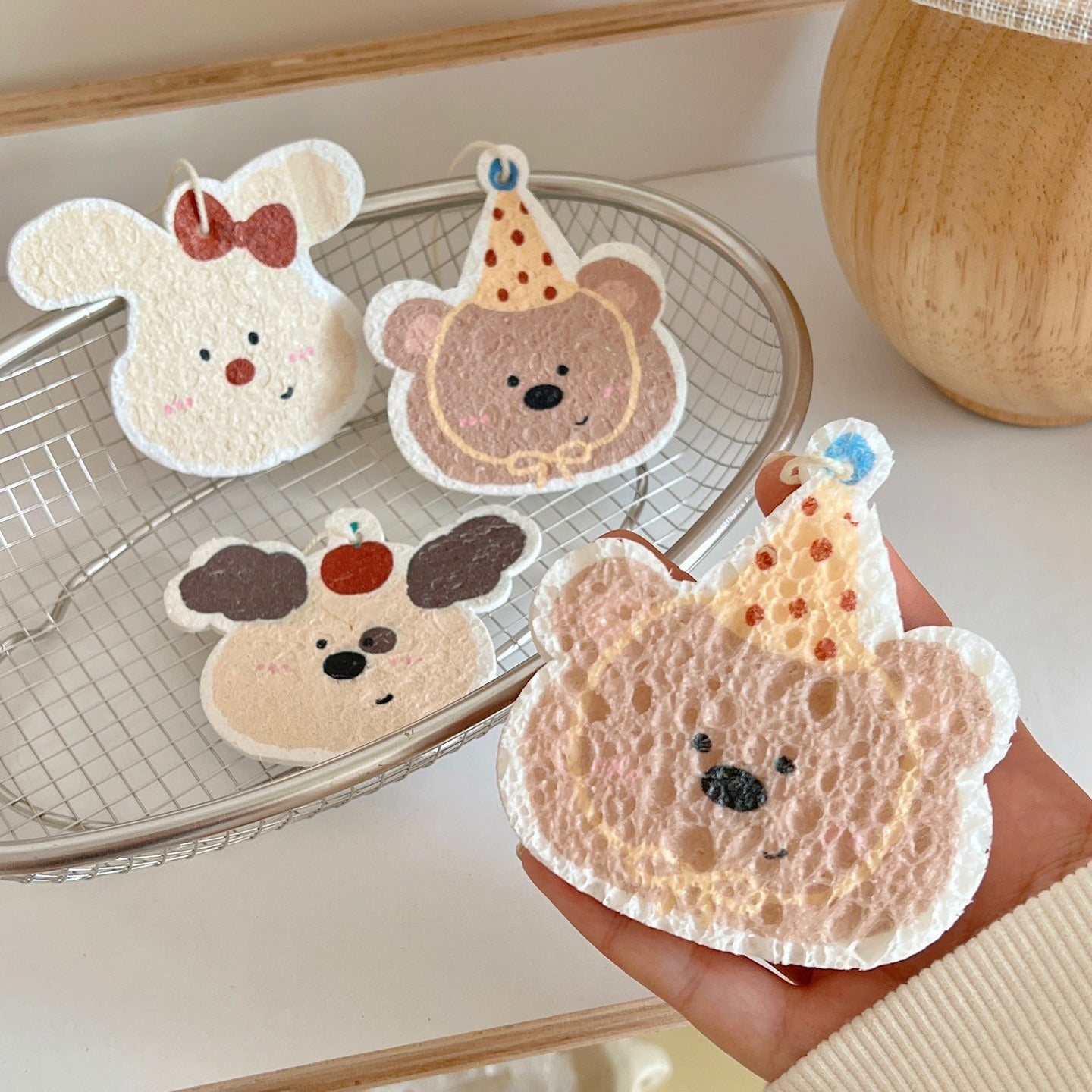 Floppy Ear Dish Sponge Set