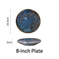 Vintage Blue Flora Dinnerware