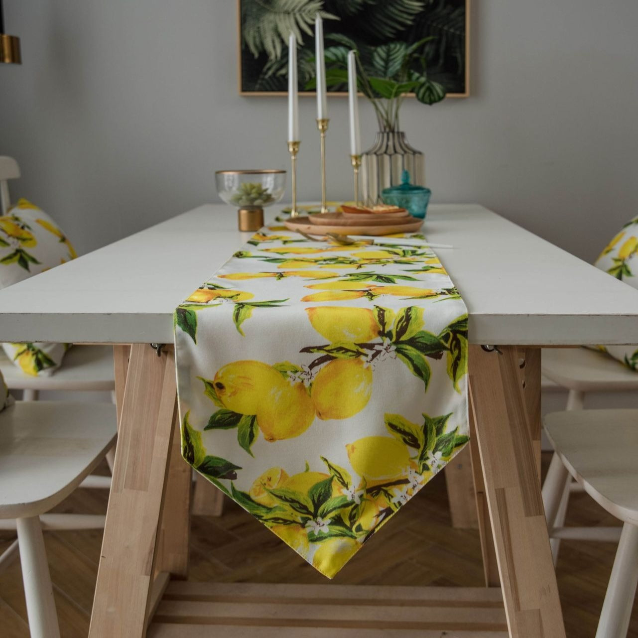 Sicilian Lemon Table Runner