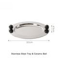 Artistic Ball Serving Tray