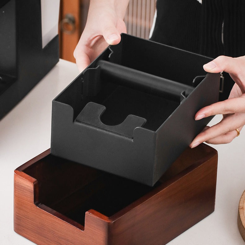 The Daily Grind Wooden Knock Box