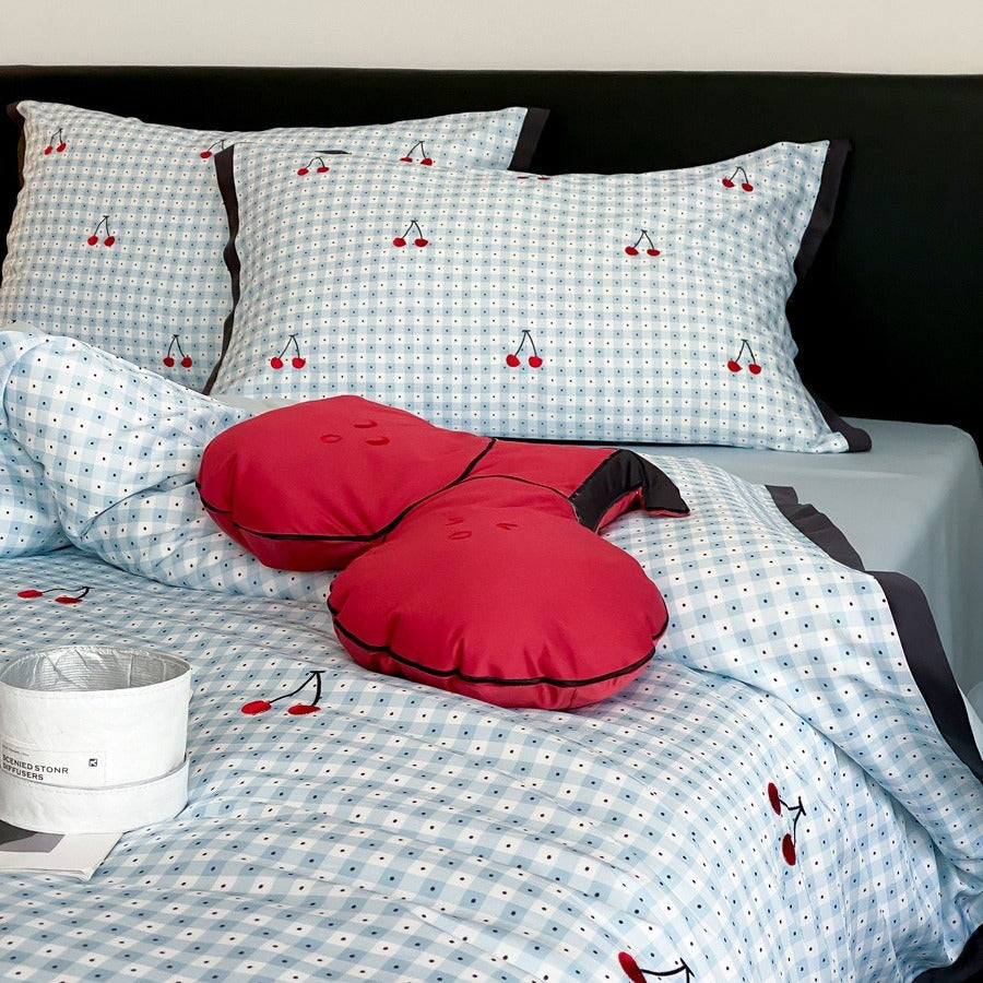 Cherry Soda Lyocell Bedding Set