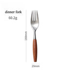 Chic Silver Cutlery Set