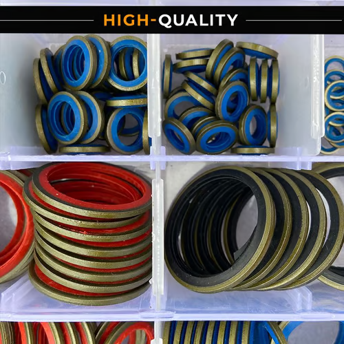 🔥100pcs/ 245pcs Assorted Sealing Gasket Set