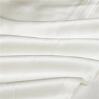 Eloise Pearl White Luxury Pure Mulberry Silk Bedding Set
