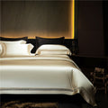 Willa Gold Modern Egyptian Cotton Satin Bedding Set