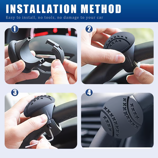 🔥 Car Steering Wheel Booster