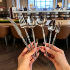 Xena Silver Stainless Steel Cutlery Set