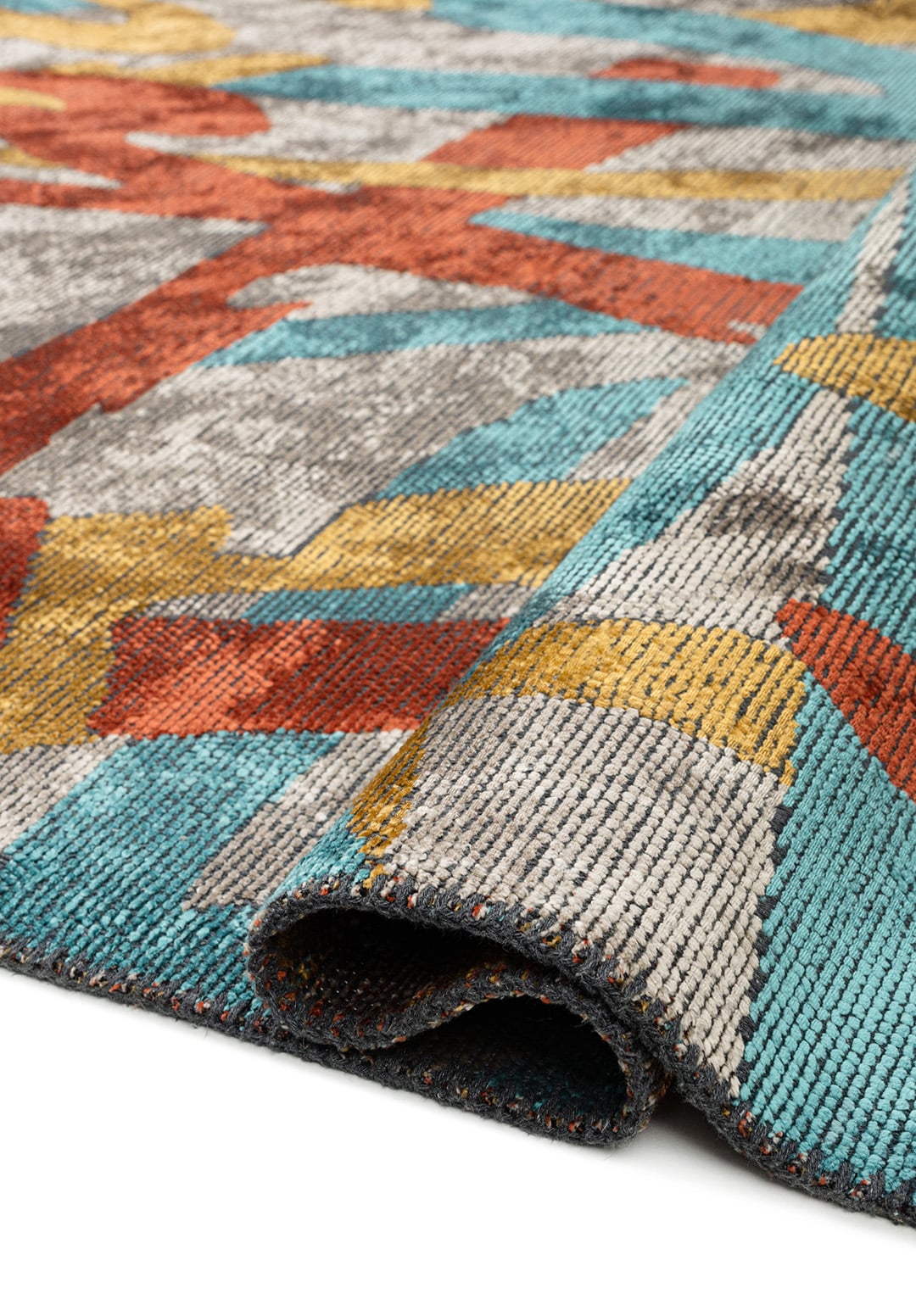 Carnival Dark Terra - Cream Rug