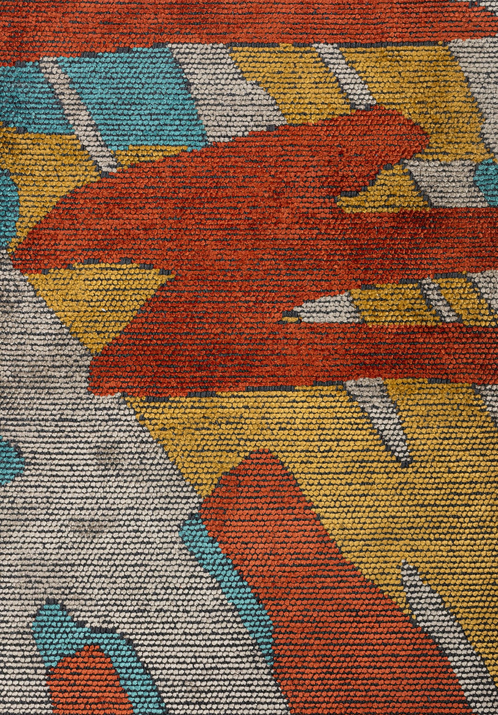 Carnival Dark Terra - Cream Rug