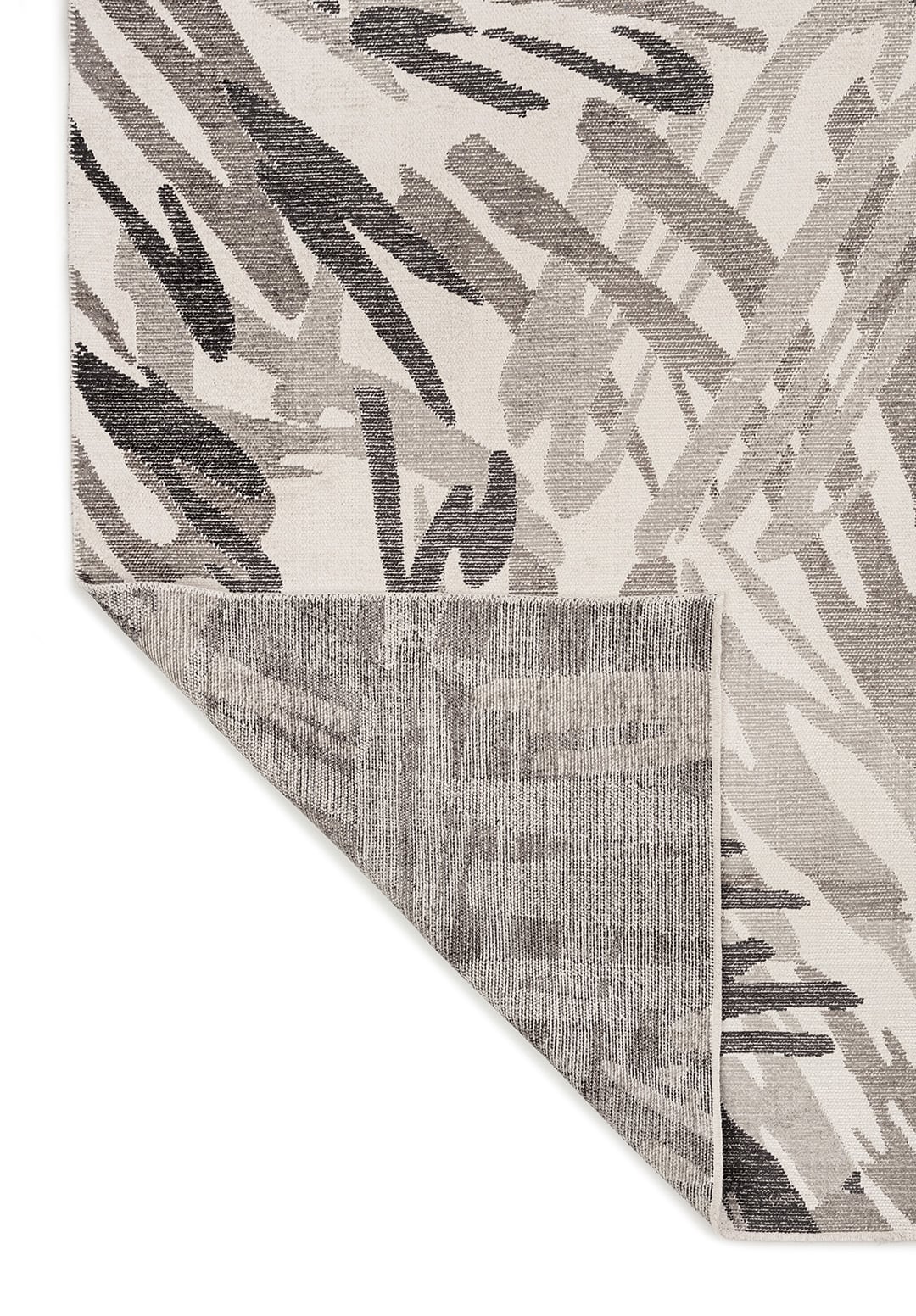 Carnival Charcoal - Ecru Rug