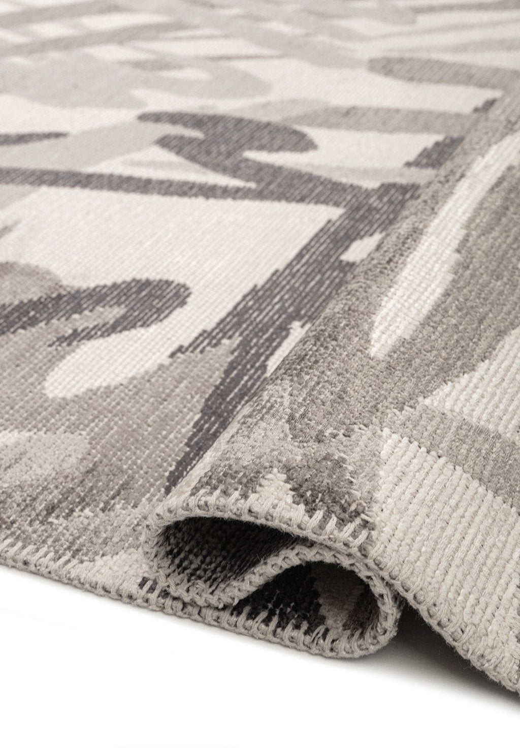 Carnival Charcoal - Ecru Rug