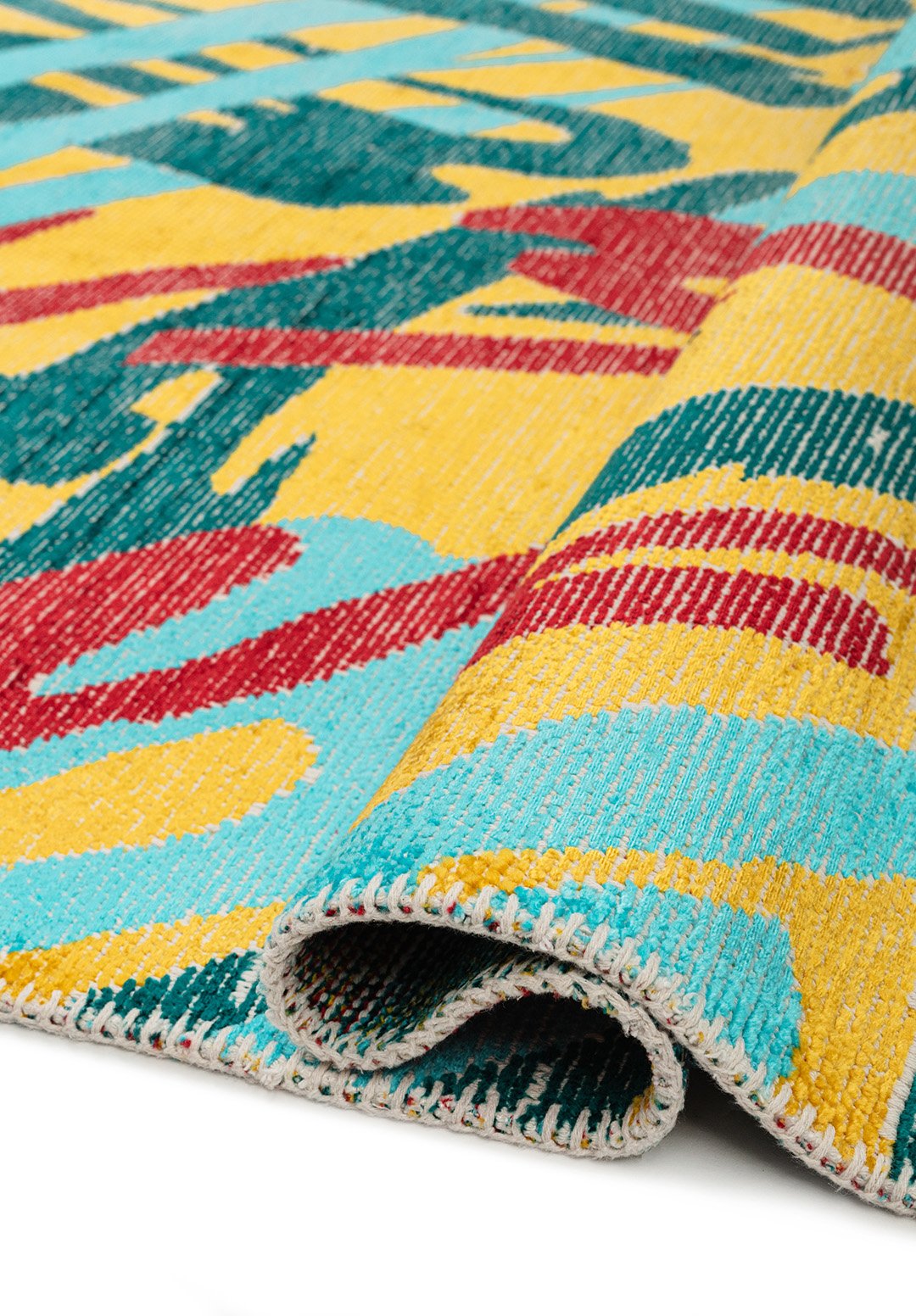 Carnival Red - Yellow Rug