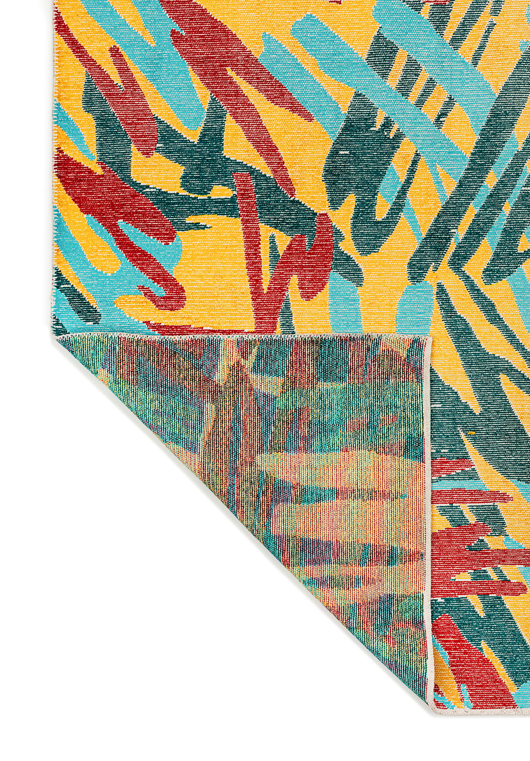 Carnival Red - Yellow Rug