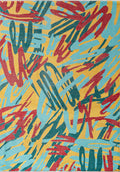 Carnival Red - Yellow Rug
