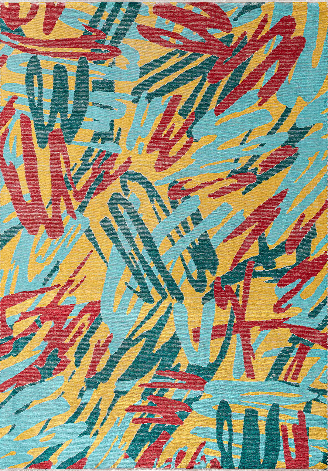Carnival Red - Yellow Rug