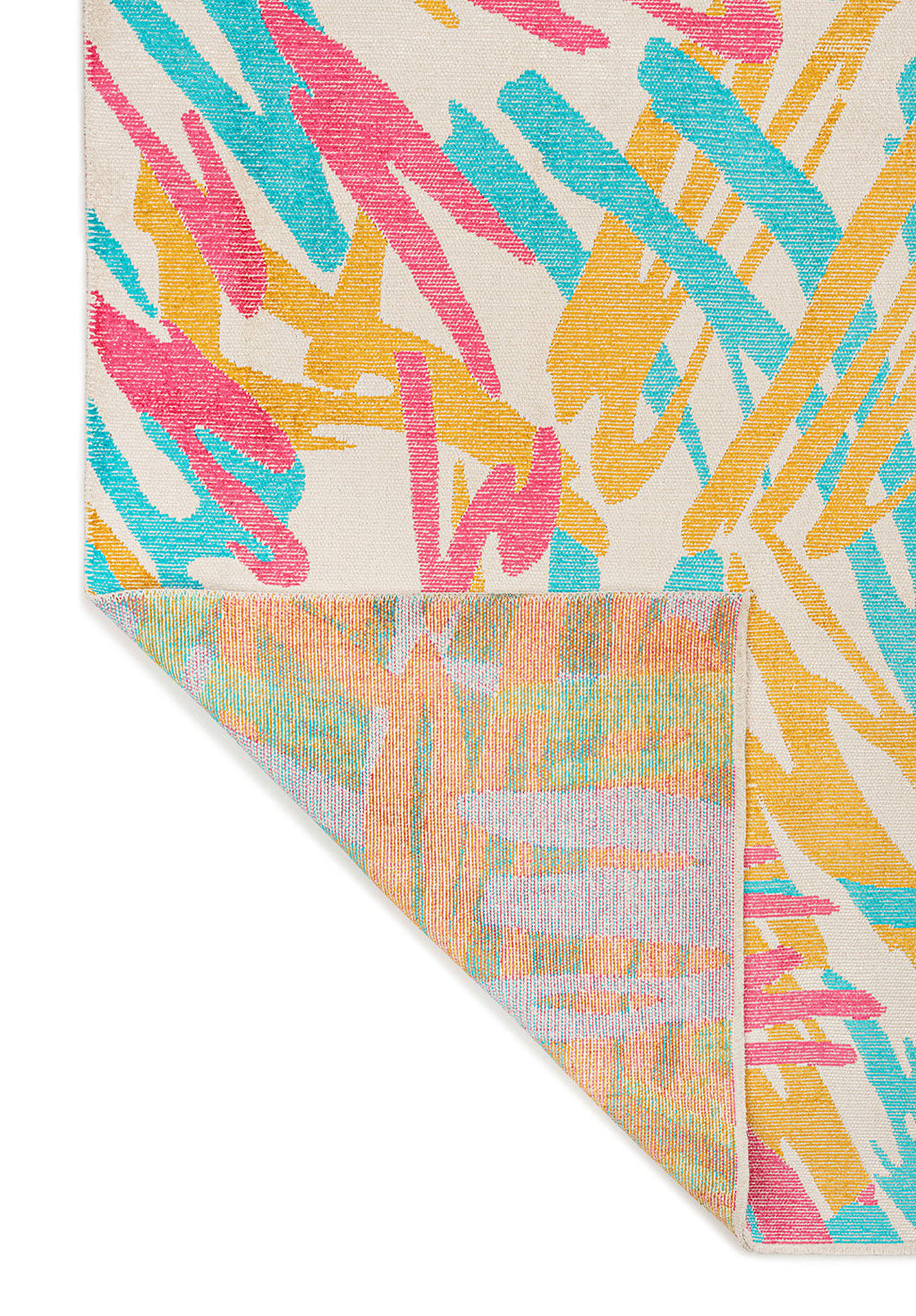 Carnival Pink - Ecru Rug
